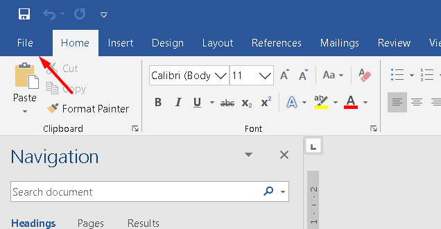 Cara membuat dokumen baru di Microsoft Word