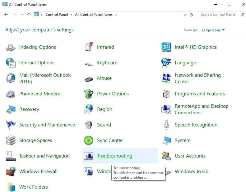 Tidak dapat menginstal driver di Windows 10