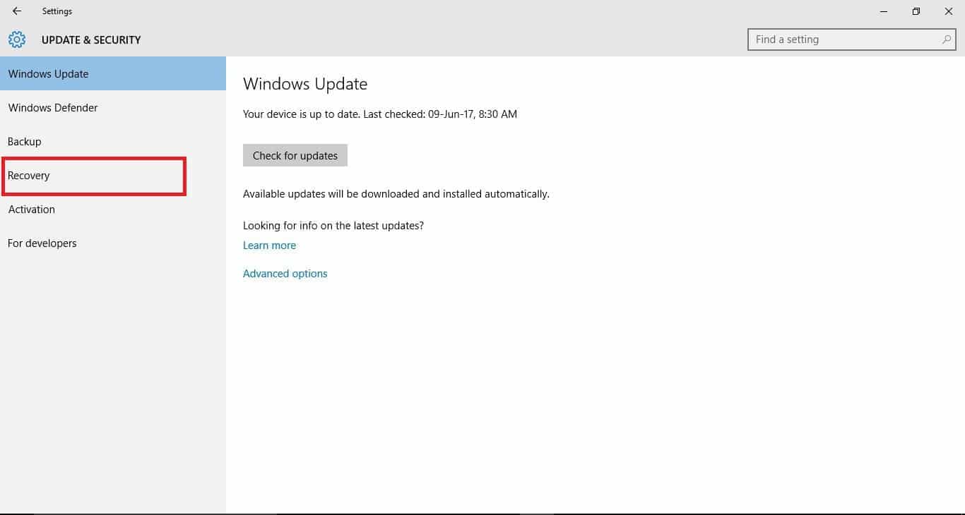 Tidak dapat menginstal driver di Windows 10
