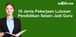 10 Jenis Pekerjaan Lulusan Pendidikan Selain Jadi Guru 10 Jenis Pekerjaan Lulusan Pendidikan Selain Jadi Guru