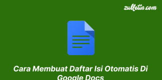 Cara Membuat Daftar Isi Otomatis Di Google Docs Cara Membuat Daftar Isi Otomatis Di Google Docs